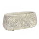 Rustic Trough Cement Flower Pot 10cm