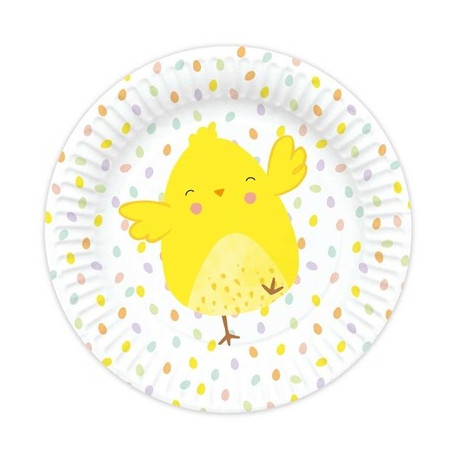 Pack of 8 Easter Plates