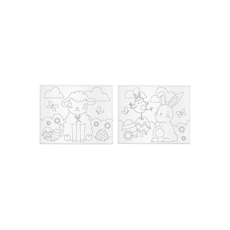 Assorted Easter Colour Your Own Canvas