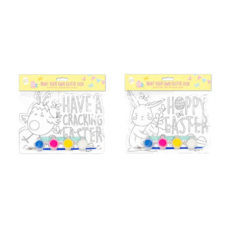 Easter Paint Your Own Card Sign