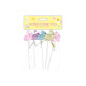 Pack of 5 Mini Bunny Decorative Picks