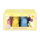 Pack of 4 Mini Flocked Bunny Decorations