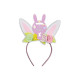 Bunny Ears Flower Headband