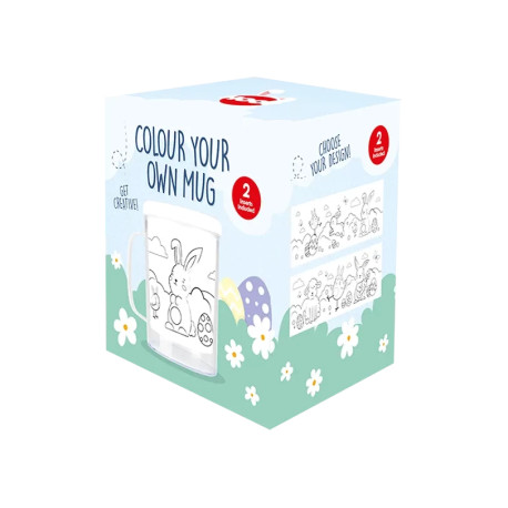 Colour Your Own Easter Mug
