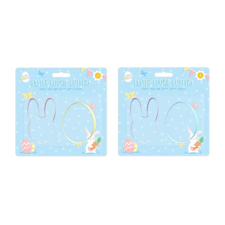 Pack of 2 Easter Cookie Cutters