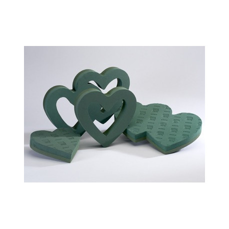Foam Frames Hearts 12""