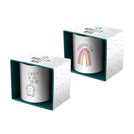 Printed Novelty Mug In Box (Assorted)