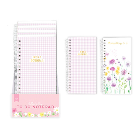 Assorted Mothers Day To-Do-List Notepad