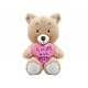 Kendall Sitting Value Bear with Mum Heart (30cm)