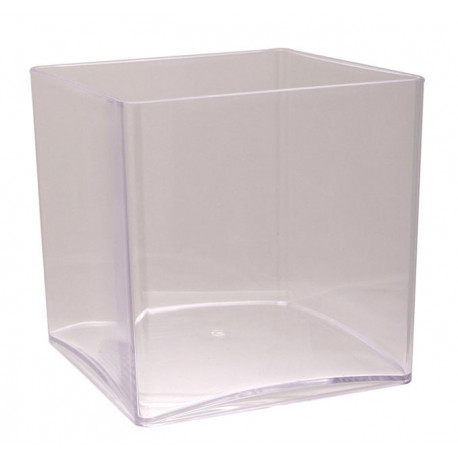 Acrylic Cube Vase 10cm