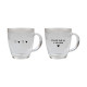 Valentines Printed Glass Coffee Cup (350ml)
