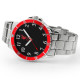 Liverpool FC Mens Red &amp; Silver Bracelet Watch