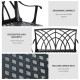 AIYAPLAY 60 cm Diameter Kid Nest Swing Seat with Height Adjustable Ropes for Outdoor Indoor, Black