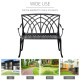 AIYAPLAY 60 cm Diameter Kid Nest Swing Seat with Height Adjustable Ropes for Outdoor Indoor, Black
