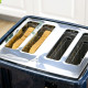 Freestanding Bathroom Cabinet, Bathroom Storage Unit, Bathroom Storage Cabinet with Open Compartments and Double Doors