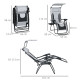 Massage Recliner Chair with 8 Vibration &amp; Heat, PU Leather Recliner Armchair with Cup Holders and Side Pockets, Manual Reclining