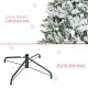 Outsunny 3 x 3(m) Cantilever Parasol with Aluminium Frame, Crank and Tilt, 360° Rotation, Double Top Garden Umbrella with Base a