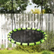 Outsunny 3x3 m Wall Mounted Garden Porch-Black/Cream White