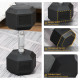 Outsunny 40kg Square Umbrella Parasol Base with Wood Effect, Plastic Umbrella Stand for Outdoor Patio Umbrella, Black