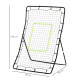 Outsunny 8-Seater Rattan Dining Set Garden Furniture Cushion Seat Woven Rattan Grey