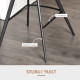 Outsunny Canopy Swing 2 Separate Relax Chairs w/ Handrails and Removable Canopy Grey