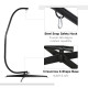 Outsunny PE Rattan Sun Loungers set of 2 with Cushion, Outdoor 2 Pieces Garden Sunbed Furniture with 4-Level Recliner Backrest, 