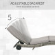 Outsunny Replacement Cushions for Rattan Furniture, 14 Piece Outdoor Seat Cushion Pad for Patio Conversation Set, 7 Seat Cushion