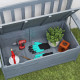Outsunny Set of Three Ф22cm Planters - White