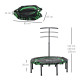 Outsunny Walk-in Greenhouse with 3 Tier 4 Shelves, Small Greenhouse with Reinforced PE Cover, Garden Plant Growhouse with Roll-u