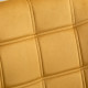 Outsunny Wooden Garden Love Seat w/ Coffee Table Umbrella Hole, Tan Brown